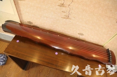 连云港市●久音古琴  ●典藏系列 20230807 [红洒金竹节]